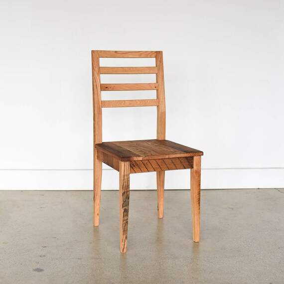 Dining Chair Made With Reclaimed Wood Farmhouse Image 0