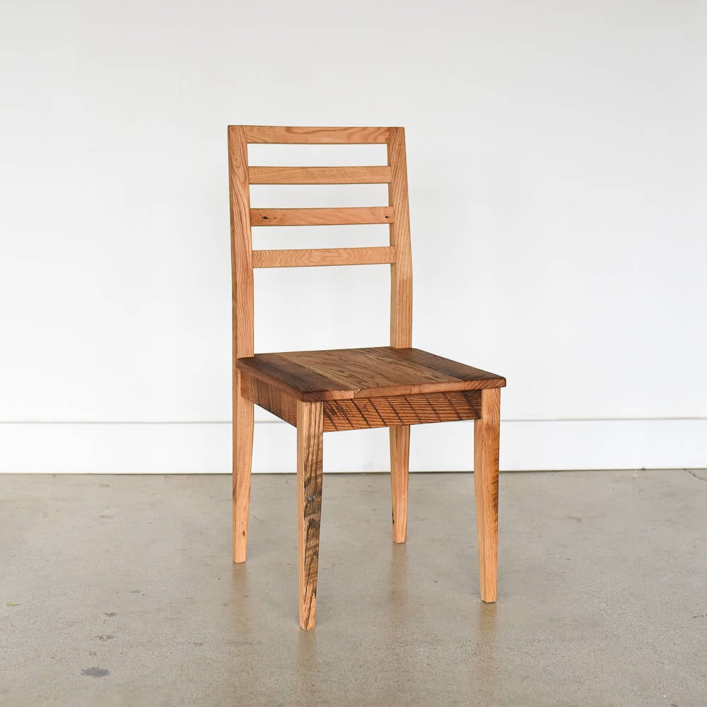 Dining Chair Made With Reclaimed Wood Farmhouse Dining Chair Etsy