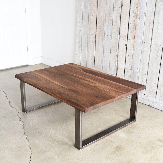 Solid wood industrial coffee cheap table