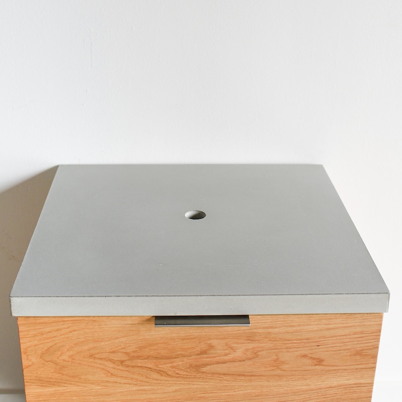 Concrete Vessel Vanity Top / Single Sink image 6