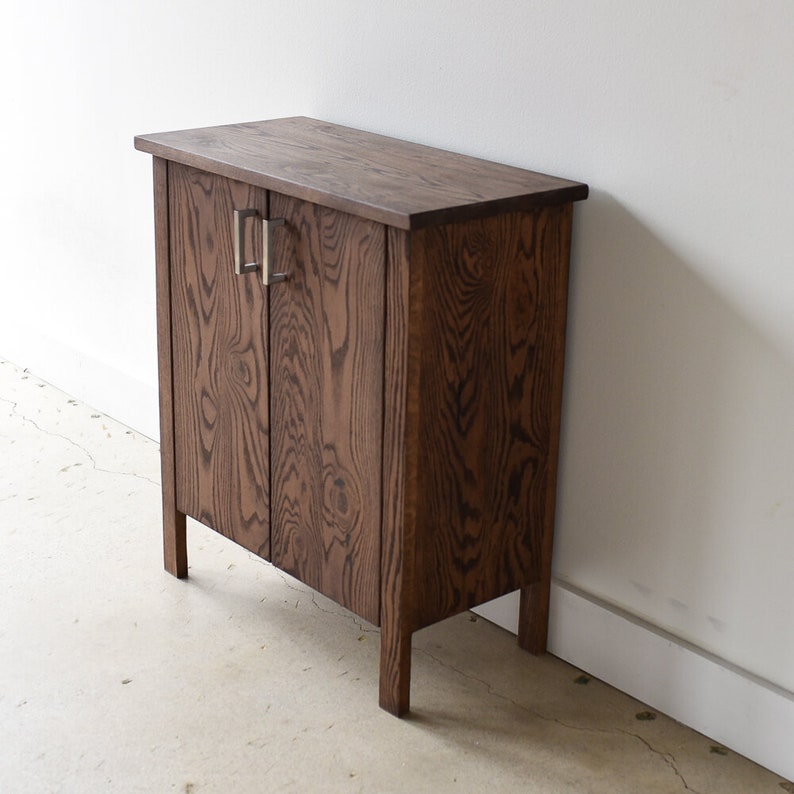 Two-Door Wood Storage Cabinet image 3
