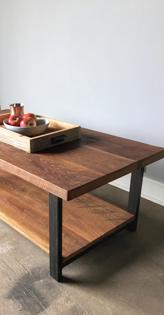 Metal coffee table legs with shelf deals
