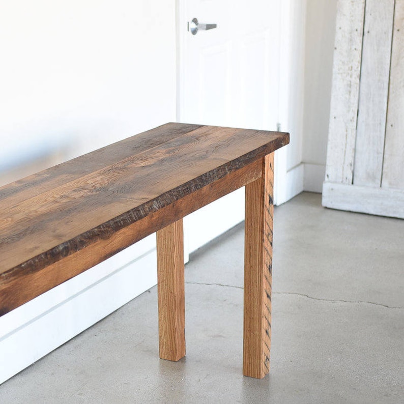 Farmhouse Reclaimed Wood Console Table image 6