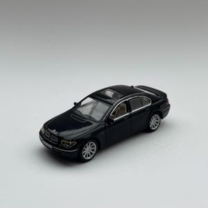 Schuco BMW 745i - 1/72 Unboxed - Excellent/Mint - Diecast Model Car Black