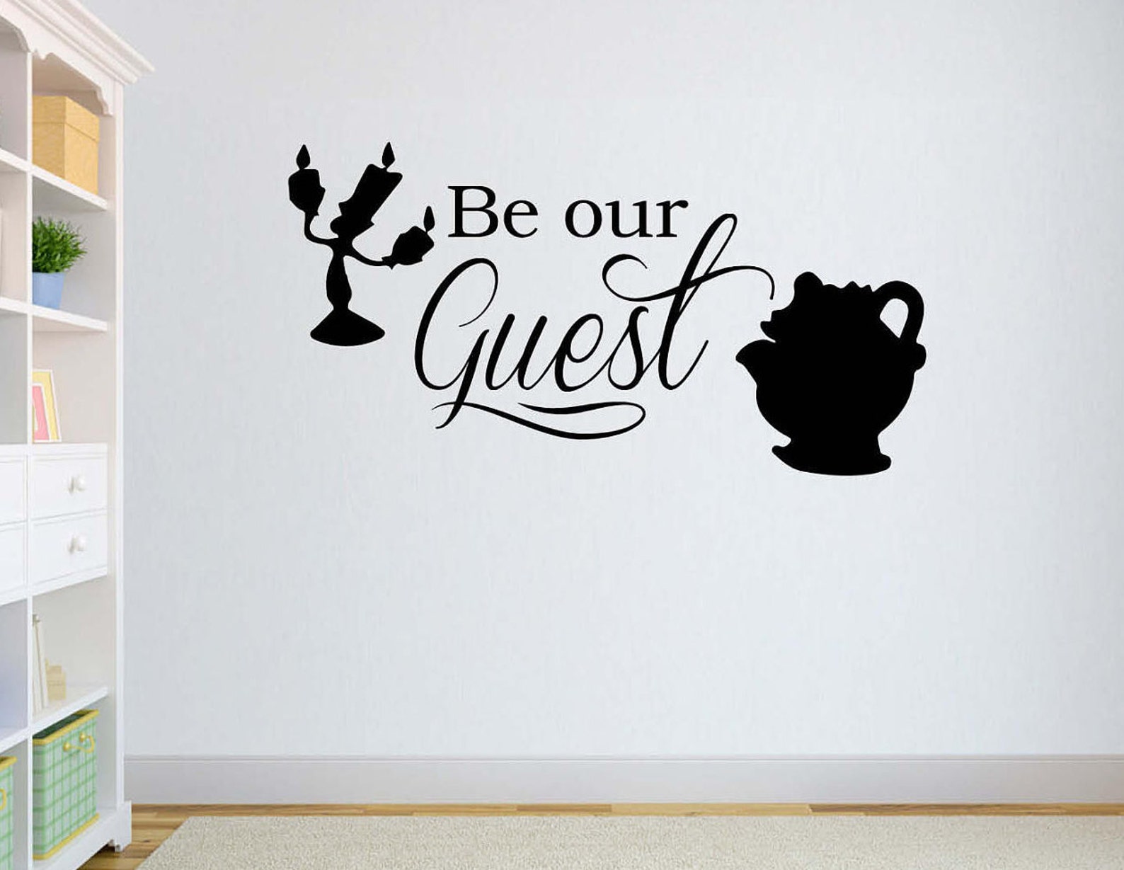 Be Our Guest beauty and the Beast Disney Decor Etsy