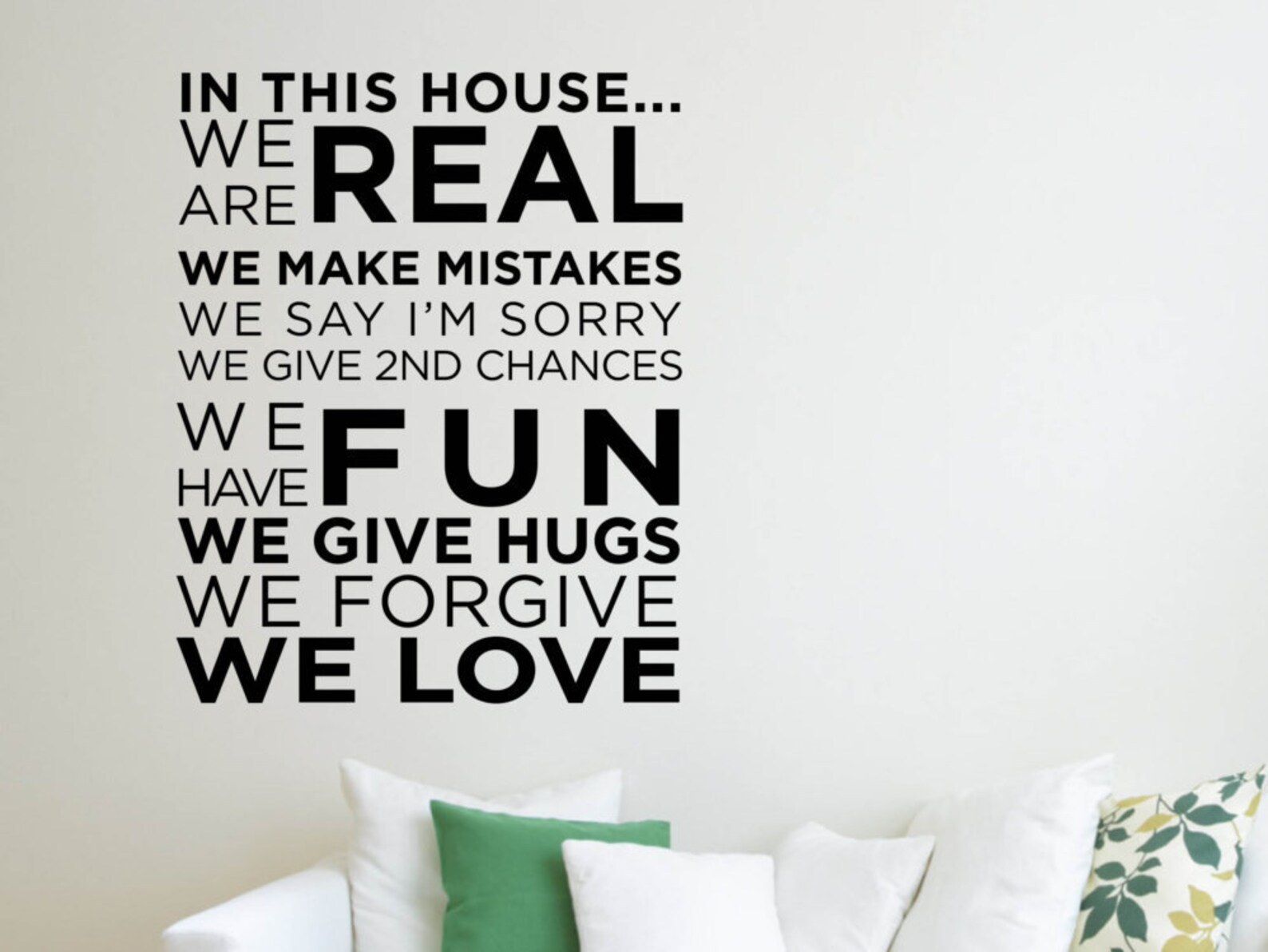 Does this house to you. Картинки с наклейки in this House we real we do mistakes.