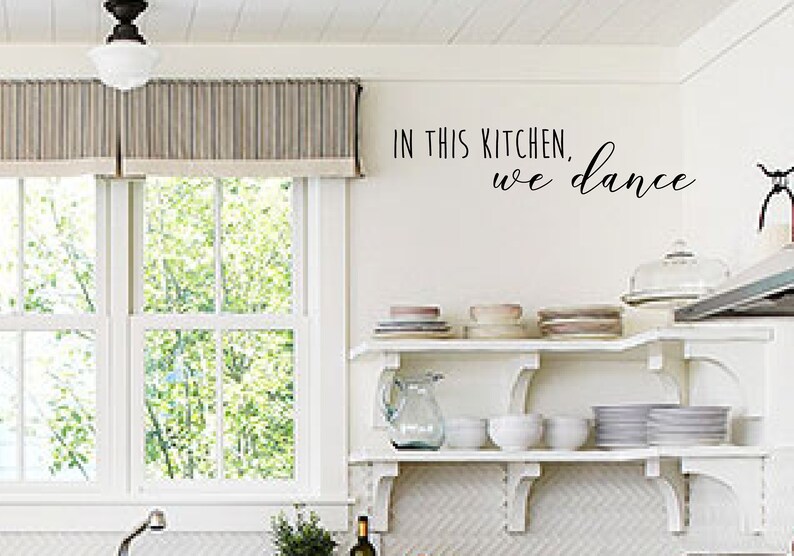 Vinyl Wall Word Decal In This Kitchen We Home Goods Words