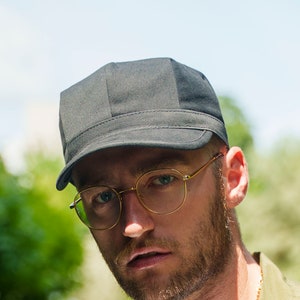 Engineer Baseballmütze - Kopfbedeckung für Männer , hergestellt aus  Baumwolle SCHWARZ