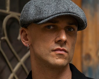 Berretto Uomo Ivy Gatsby In Cotone – Cappello Newsboy Marrone, Taglia Unica Regolabile (56-58 Cm), Ideale Per Viaggi