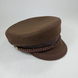 ★ TATIANA★ Urban Leather Sailor Cap HT8151 2 Colors 50065 MUSINSA | TATIANA Classic Button Suede Sailor Cap HT8150 2