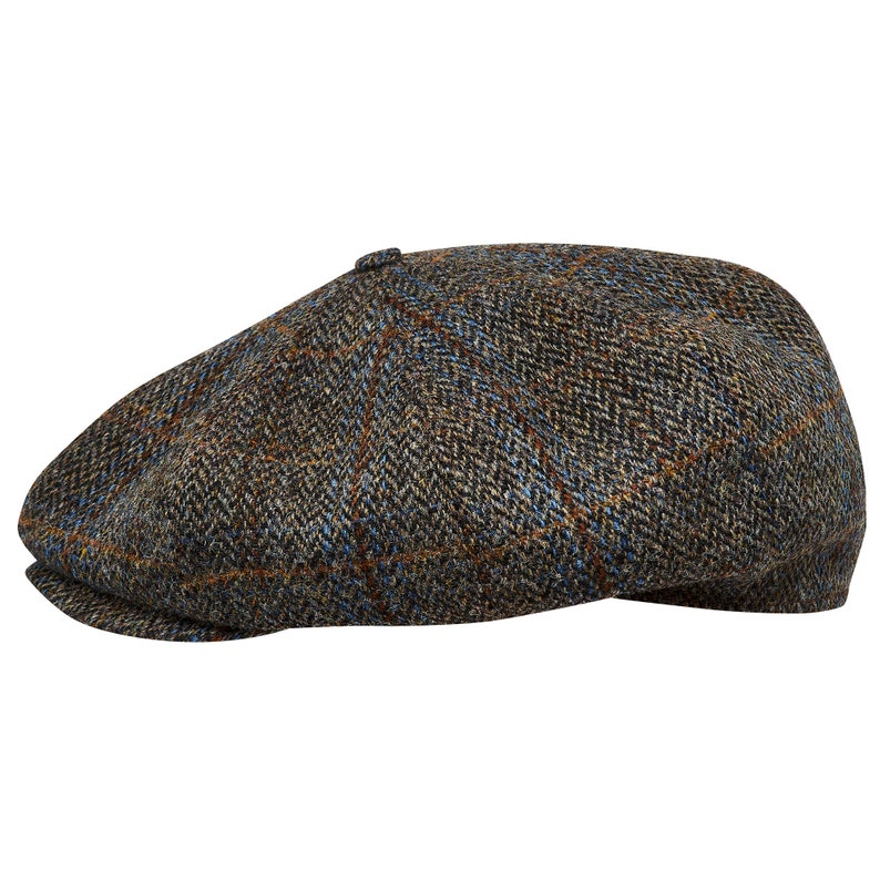 PEAKY warme und bequeme Mütze aus originalem Harris Tweed Bild 3