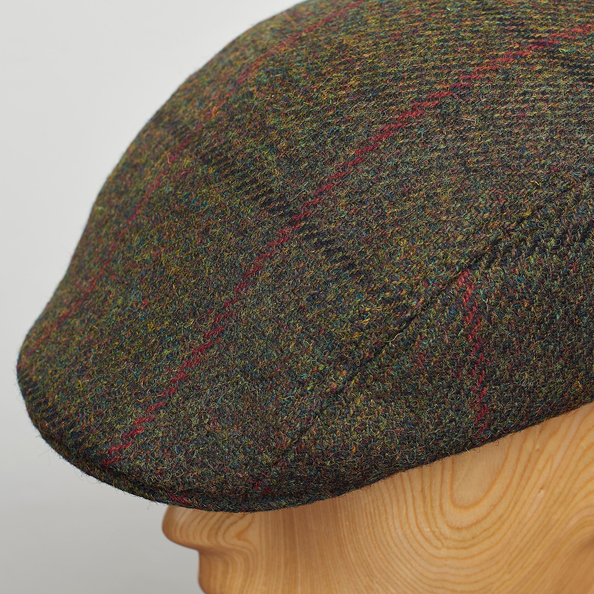 balmoral tweed flat cap