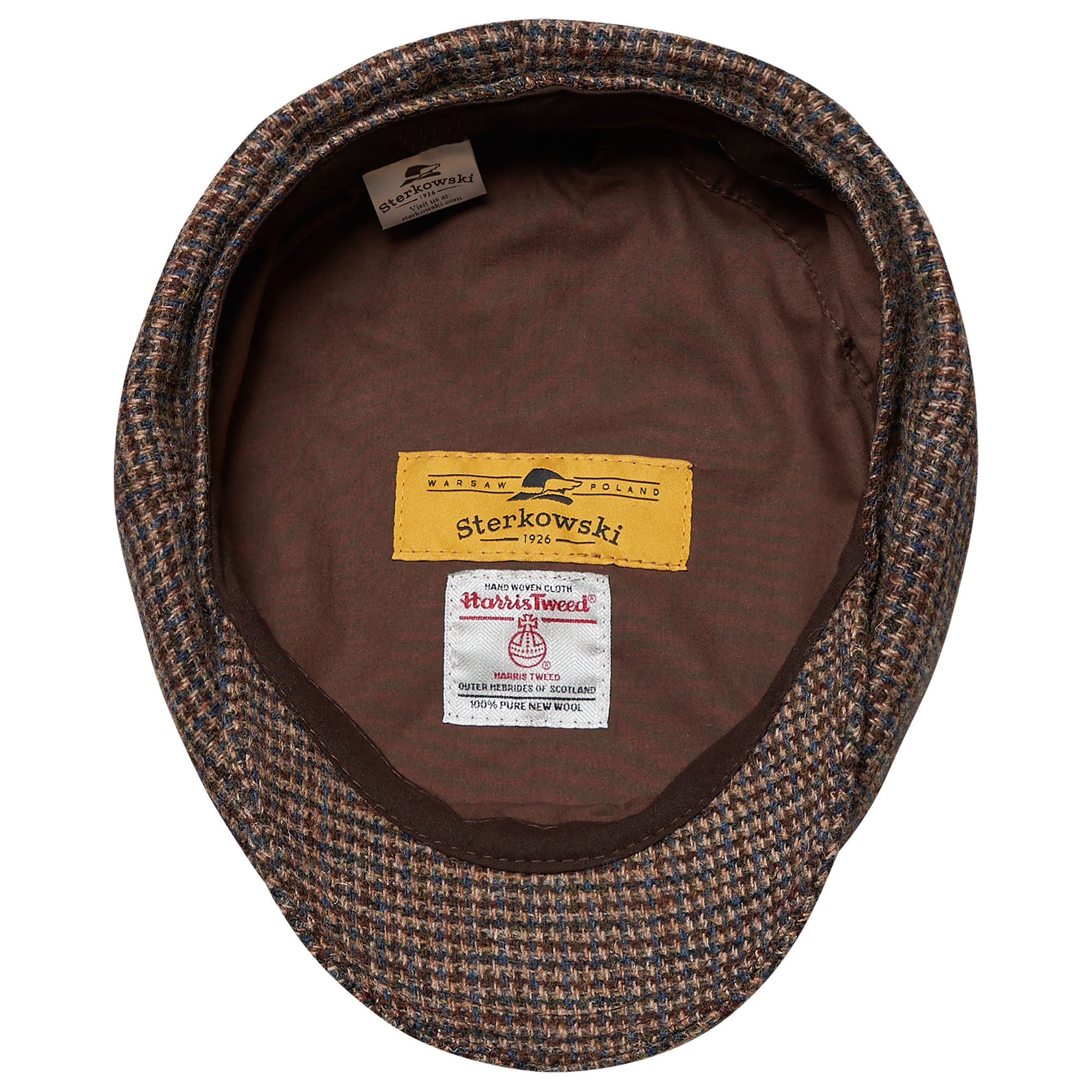 SHELBY Mens Newsboy Cap Harris Tweed 8 Panel Cap Baker Boy SHELBY Mens Newsboy Cap Harris Tweed 8 Panel Cap Baker Boy