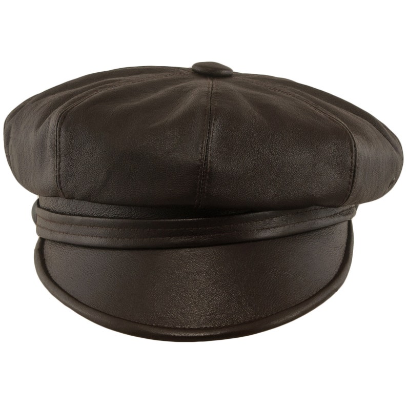 HARLEY Natural Leather Peaked Vintage 