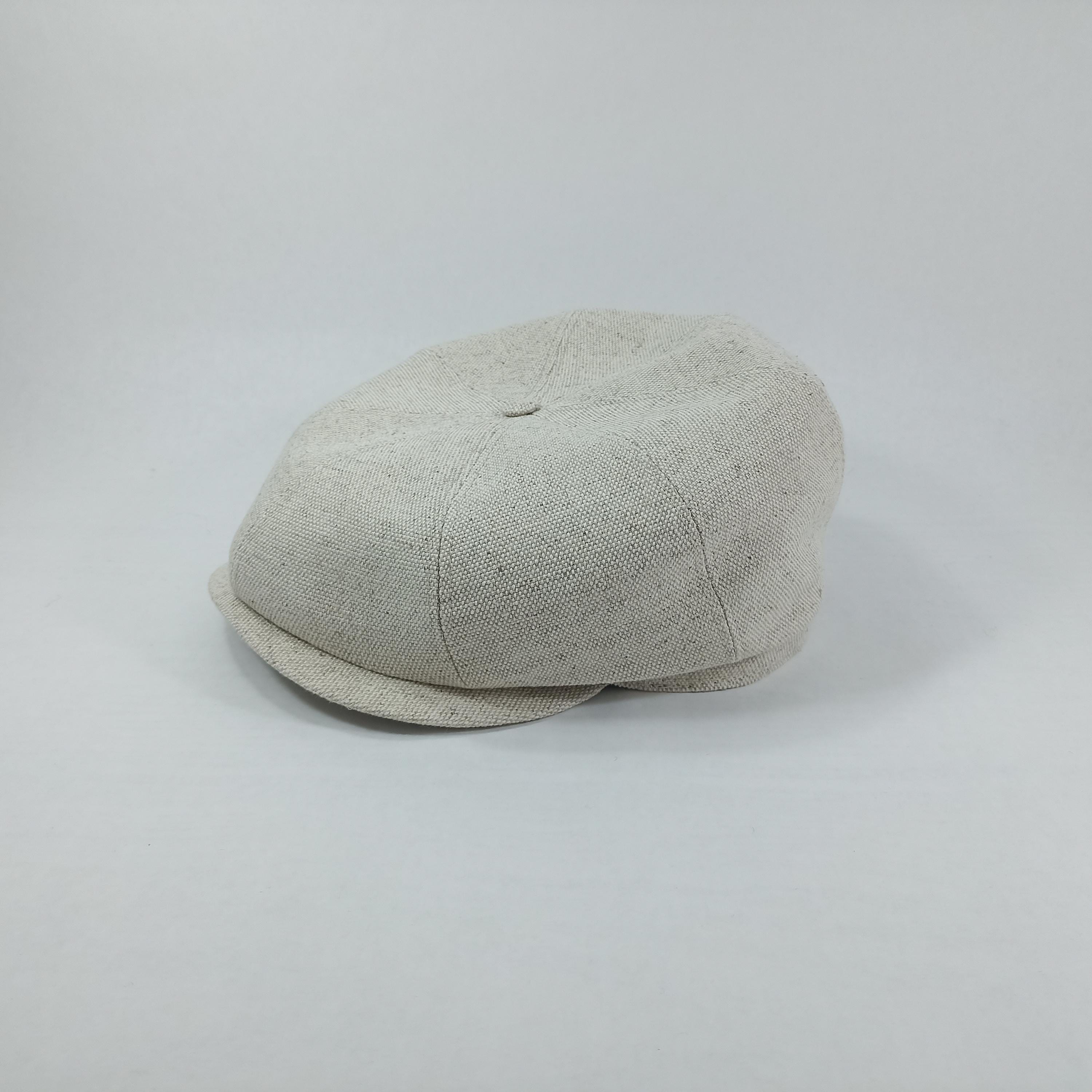 SALE!-SHE 60cm Hemp and Cotton 8 Panels Newsboy Apple Peaky