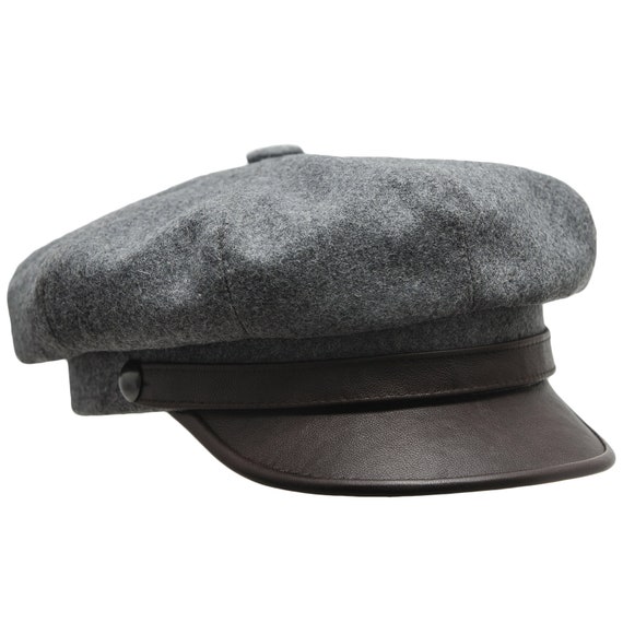 BRANDO Wool Vintage Biker Cap Cloth 