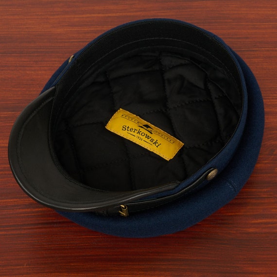 LEGION MACIEJOWKA Wool Cloth Leather Bill Polish Rifleman