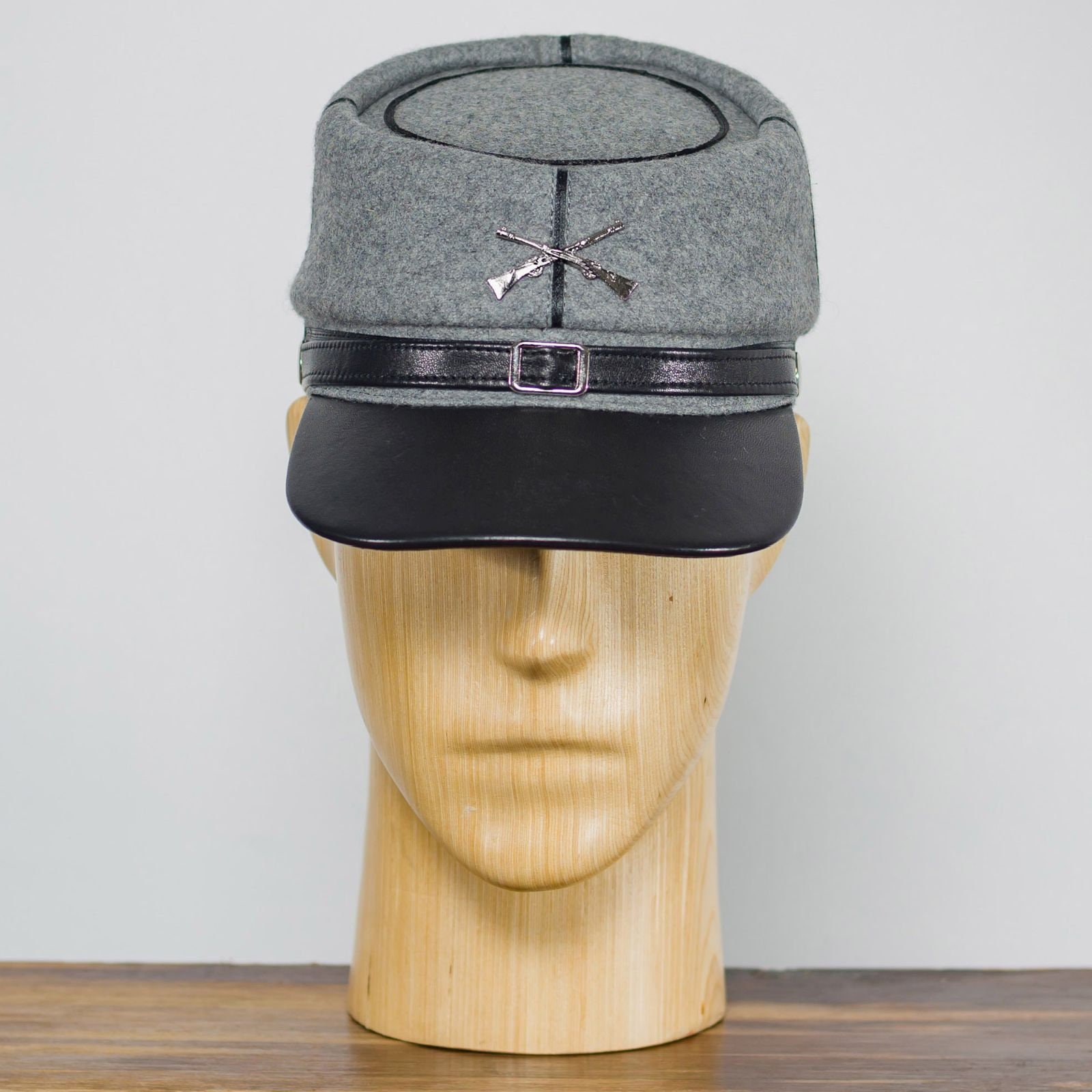 BLUE AND GRAY Wool Kepi Cap American 