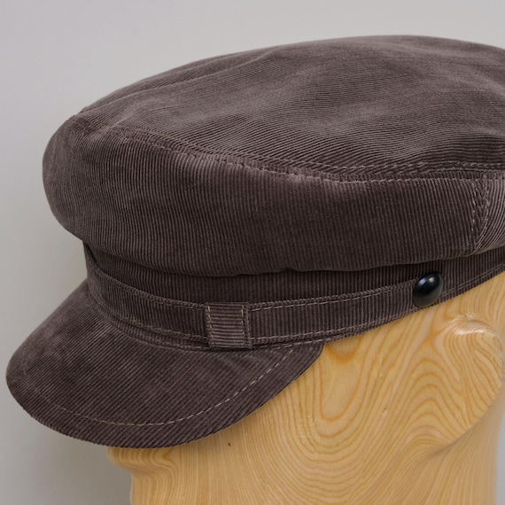 A4)2024 Cappello Da Uomo In Velluto A Coste Color Cammello, Stile - Foto 9