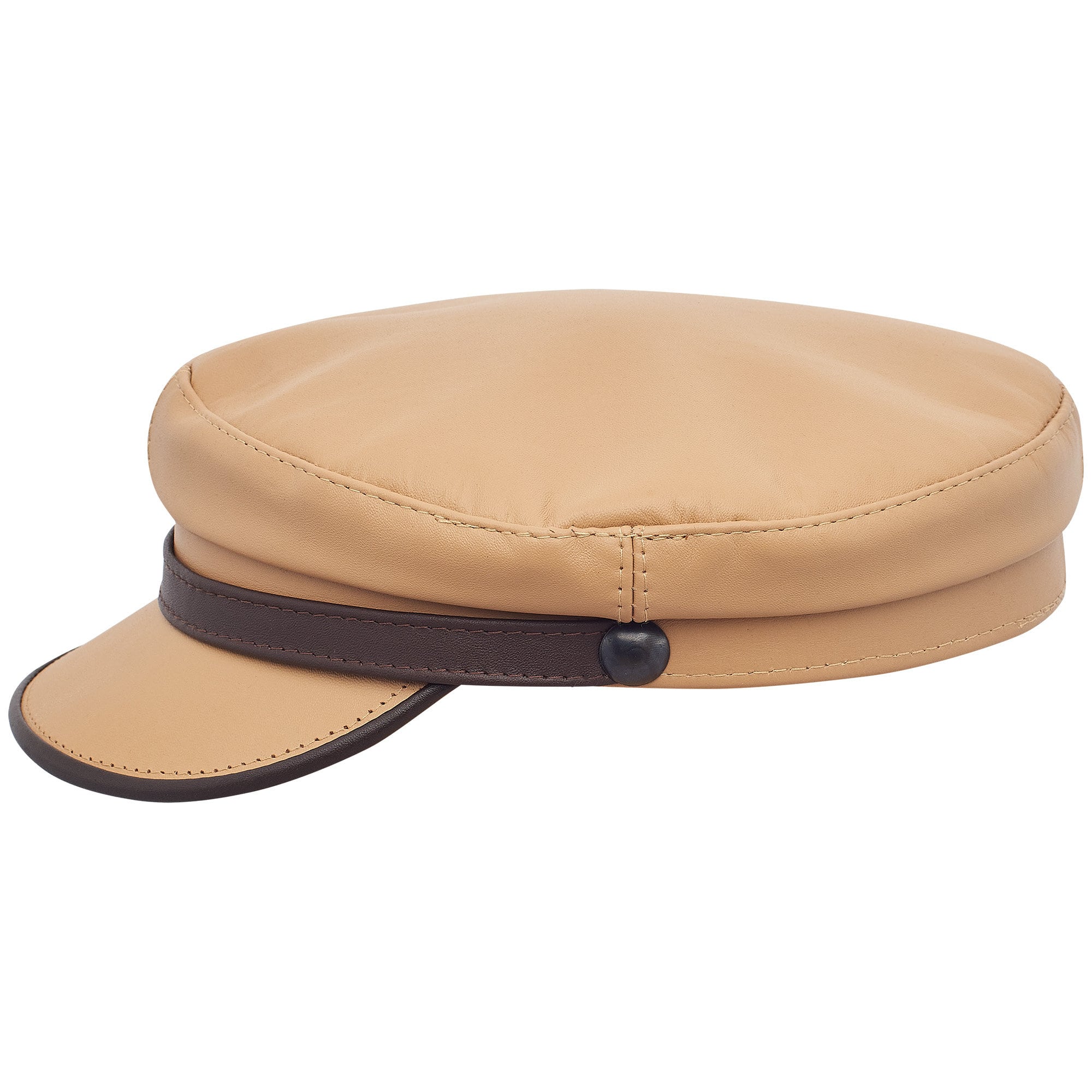 帽子 NKNIT vegan leather sailor hat NKINT vegan leather sailor hat