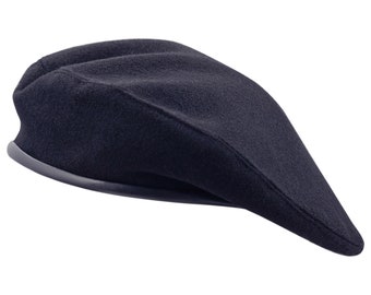 SALE! - SCOUT Military Style Handmade Craftsmanship Wool Classic Artist Berets Army Warm Winter Autumn Spring Cap Women Mens BLACK