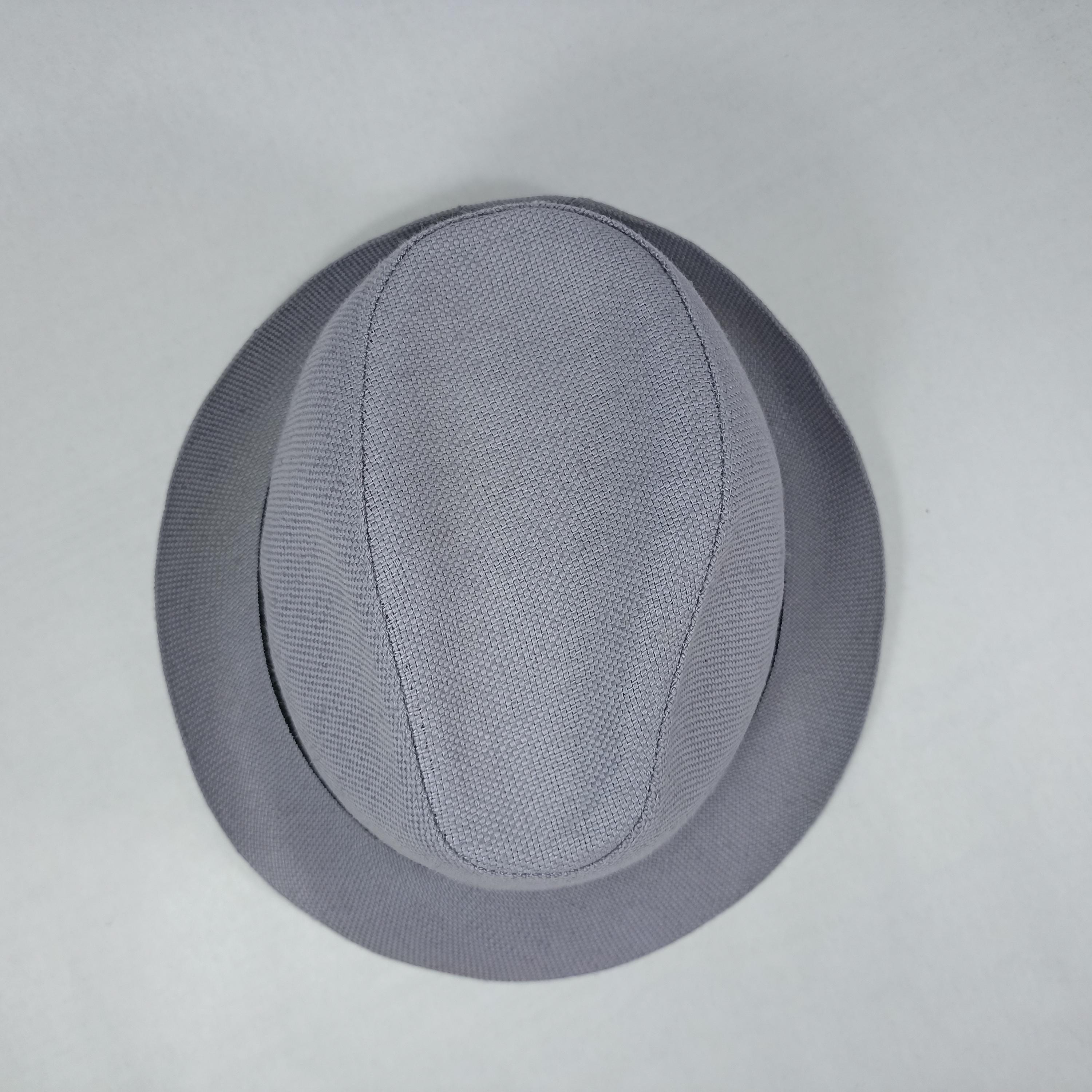 Cappello Trilby Estivo In Lino Sterkowski FOLK – Beige, Leggero, Traspirante, Fatto A Mano In Polonia