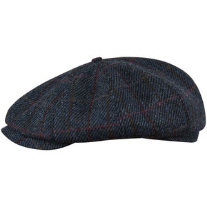 Homme Cavani Peaky Blinders Tweed Check Herringbone Liban