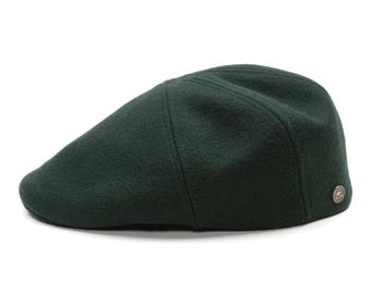 IVY FIVE - gorra plana de lana - azul marino