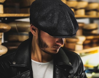 Sterkowski Vigo Newsboy Cap | 100% Linen Gavroche Cap for