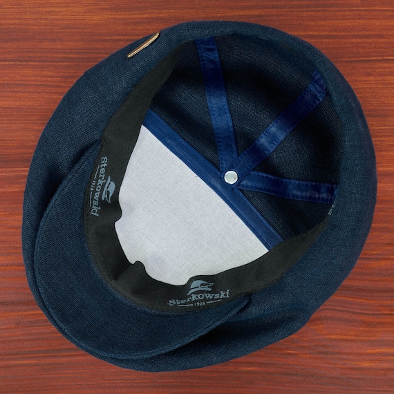 SWEDE Linen 5 Panels Applejack Flat Cap Newsboy Driving Bicycle