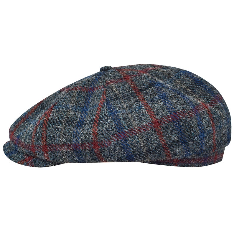 Herenkrantenjongenspet Harris Tweed Cap Cap Krantenjongenshoed Platte pet Hoed Baker Boy Hat Driving Cap Retro Hoed afbeelding 6