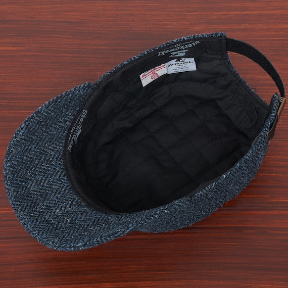 PATROL Harris Tweed Wool Patrol Cap Jockey Hat Military Hunting
