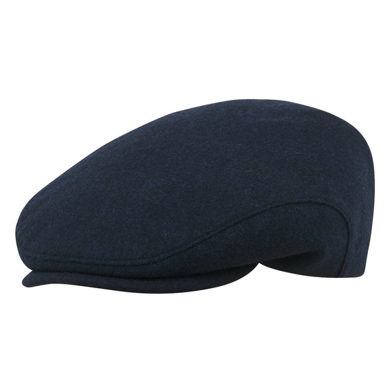 DERBY Cashmere and Wool Flat Cap Ivy 