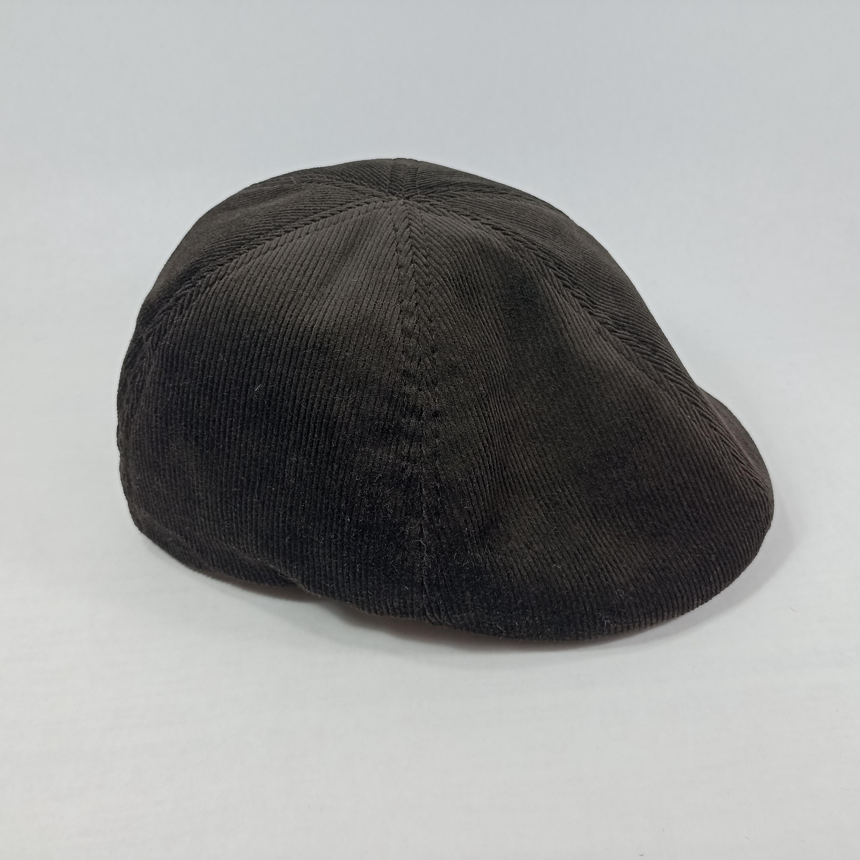 SALE!- RUSTY 61cm Corduroy Cotton Duckbill 6 Panels Mens Flat Cap Ivy League Cabby Driving Bicycle Gatsby Duffer Joao's Spring Hat BROWN