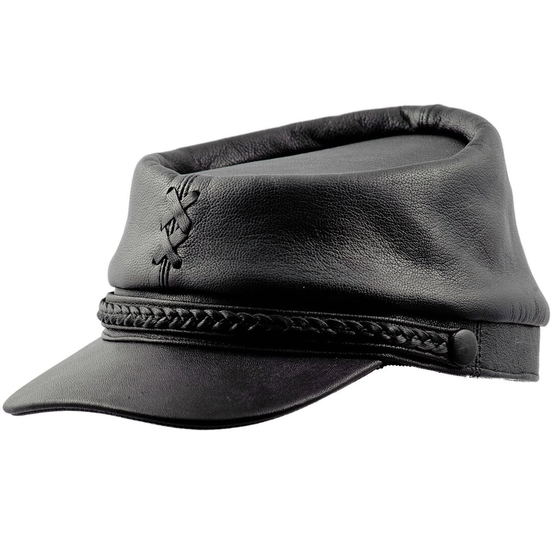 PATRIOT Genuine Leather American Civil War Kepi Secession 