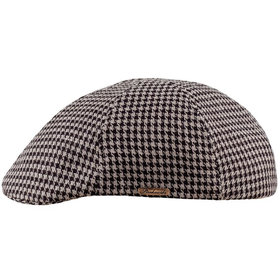 Sterkowski RUSTY Harris Tweed Flat Cap Duckbill Newsboy Cabbie Ivy League