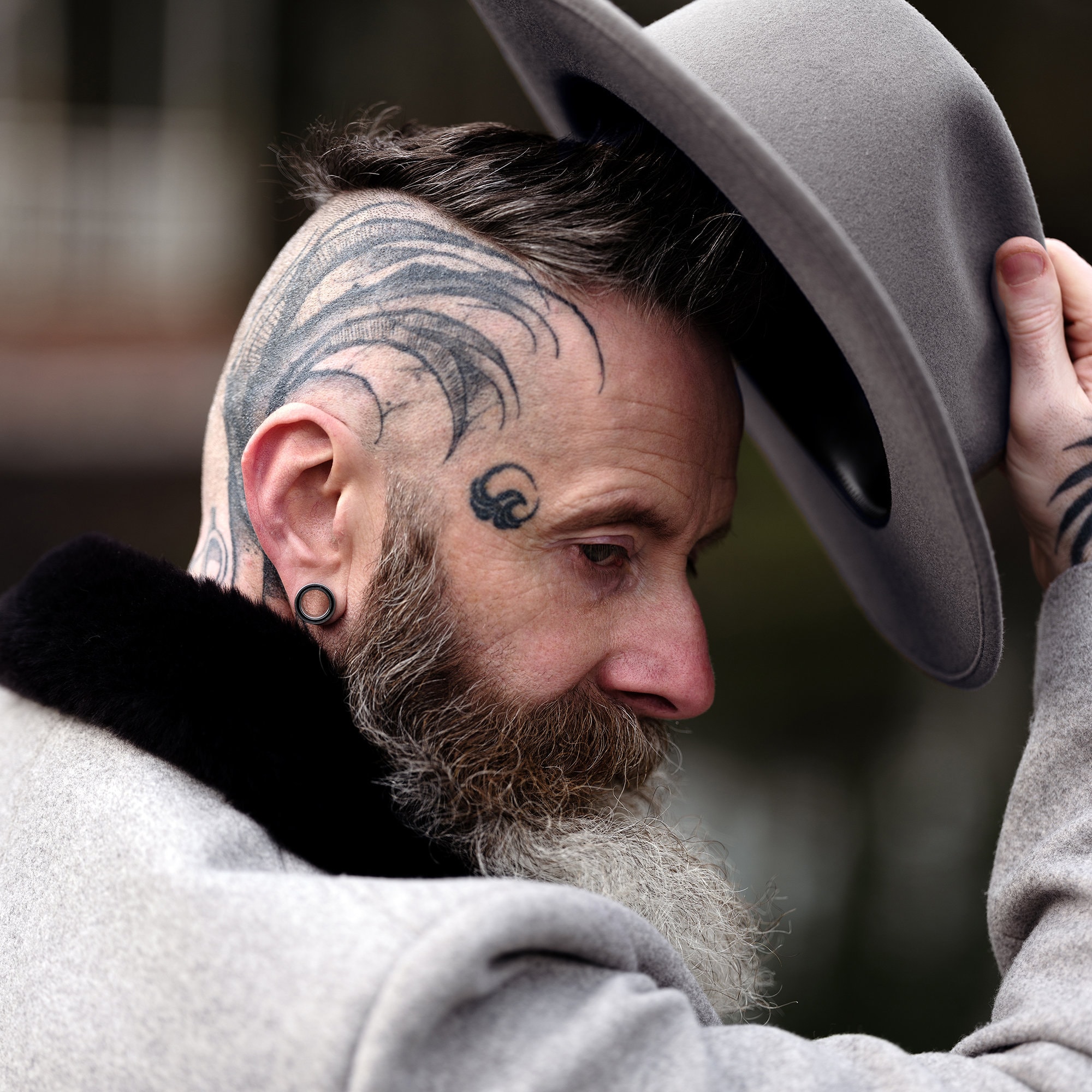 REDWOOD Wool Felt Large Brim Fedora Gambler Cowboy Western REDWOOD Wool Felt Large Brim Fedora Gambler Cowboy Western