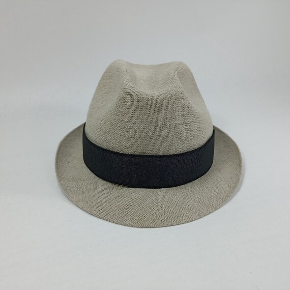 Cappello Trilby In Lino Alvito - Tesa Stretta, Unisex, Made In Italy - Foto 8