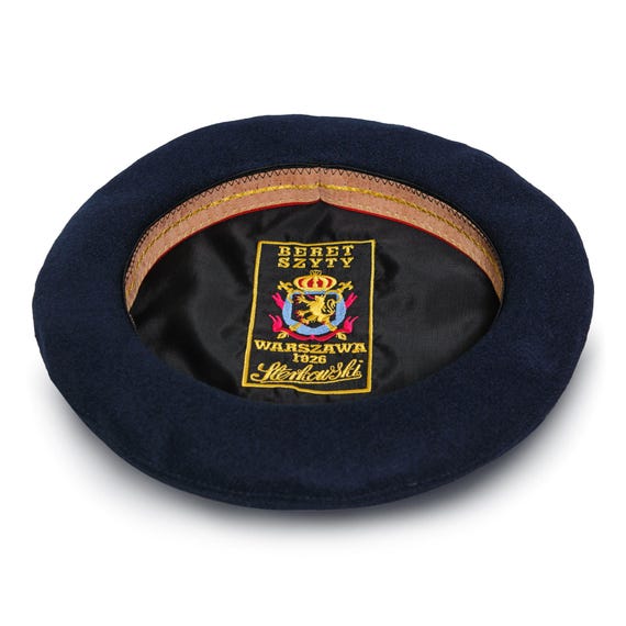 GRAND CLASSIC Wool Cloth Sewn Men's Beret French Artist Bohemian