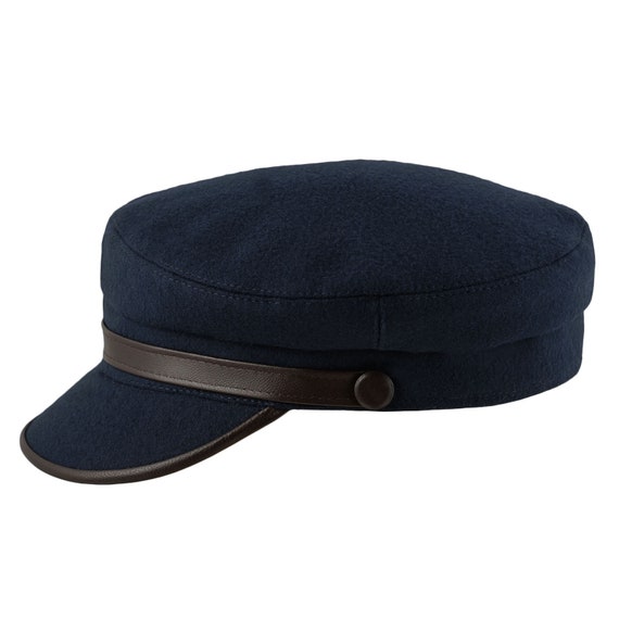 barato para la venta el más nuevo luego RINGO gorra de pescador lana / cuero azul marino / marrón | Etsy barato para la venta el más nuevo luego RINGO gorra de pescador lana / cuero azul marino / marrón | Etsy