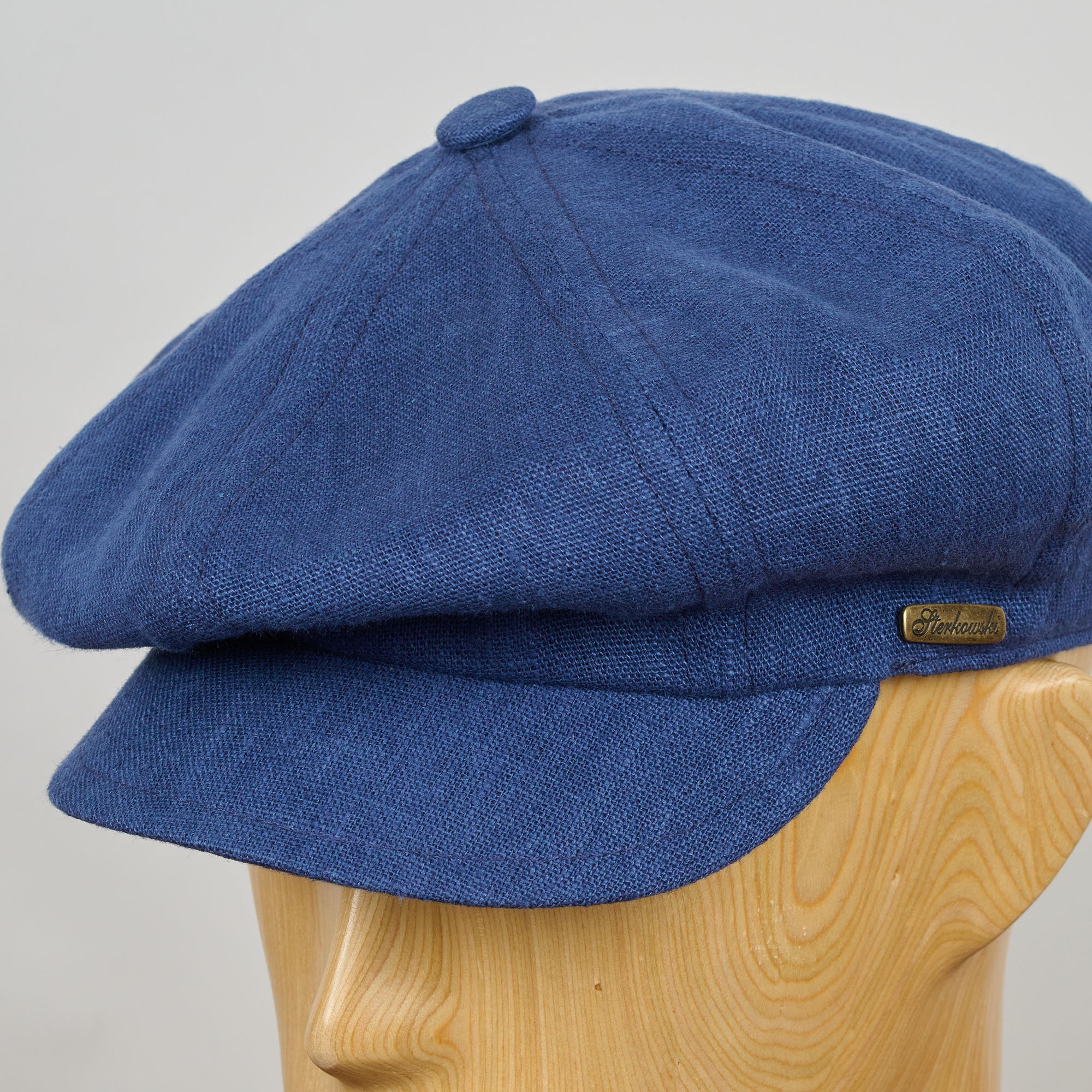 VIGO Linen 8 Panels Summer Newsboy Cap Paperboy Retro