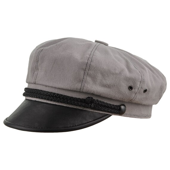 HARLEY Cotton Leather Visor Vintage 