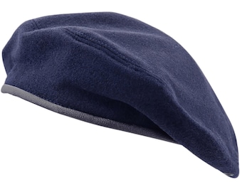 SALE! - SCOUT Military Style Handmade Craftsmanship Wool Classic Artist Berets Mens Army Warm Womens Winter Autumn Spring Cap Navy Blue