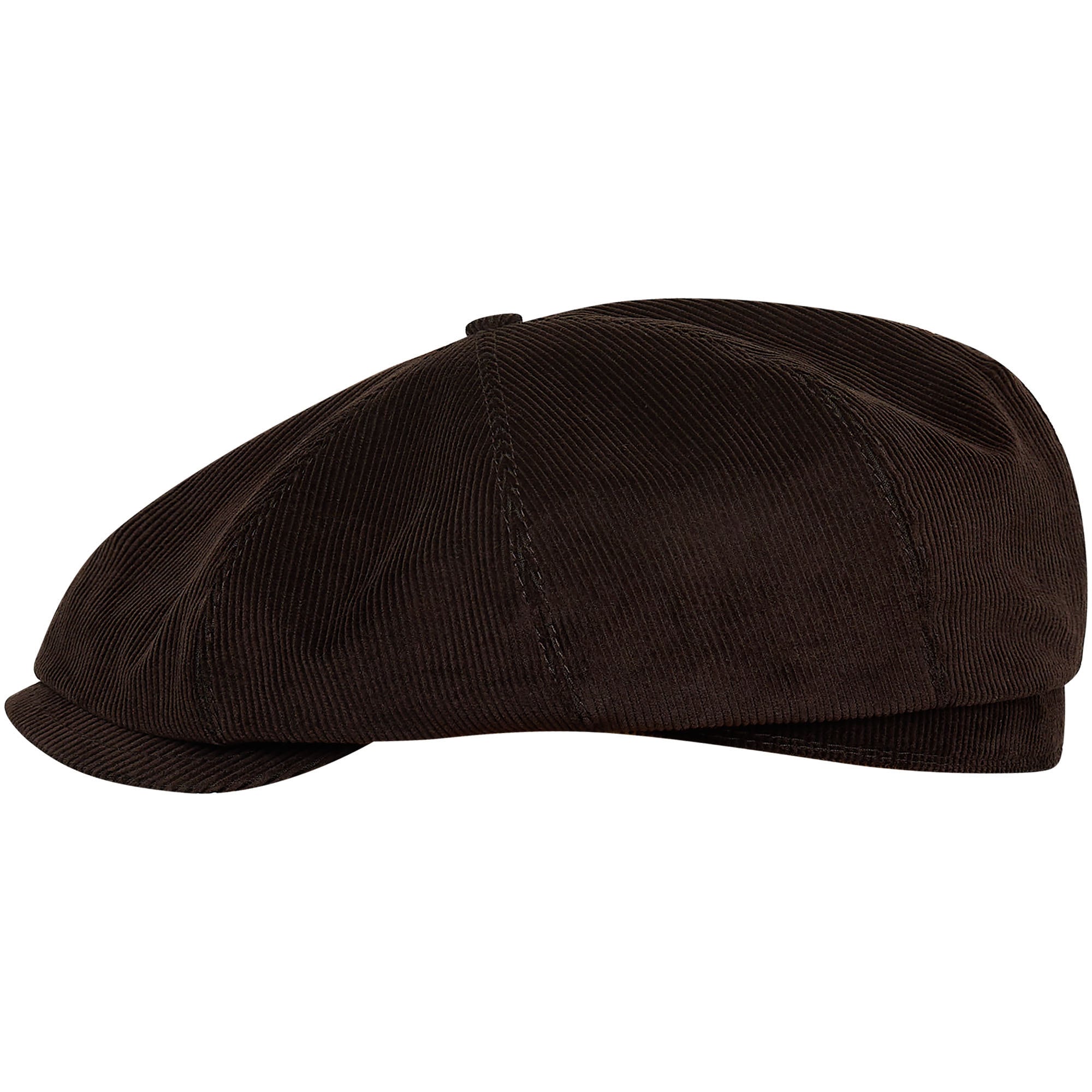 SHELBY Cotton Corduroy 8 Panels Newsboy Apple Peaky Cap Bandit Hooligan Ivy Large Crown Hat Gangster Summer Spring BROWN