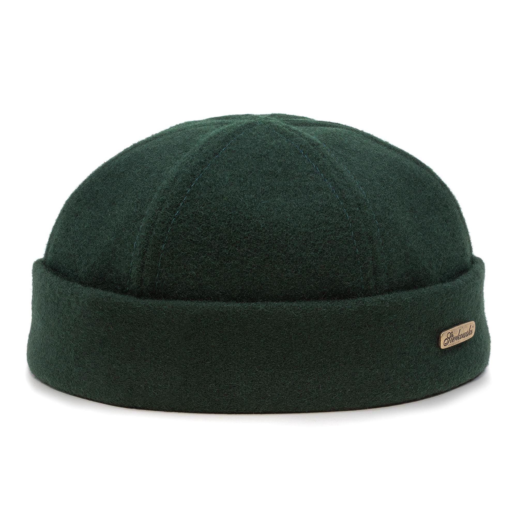 Lonnalee Beanie Baseballpet voor heren, trawler horloge, pet, doodshoofdhoed met revers, vissershoed, uniseks, Zwart, one size