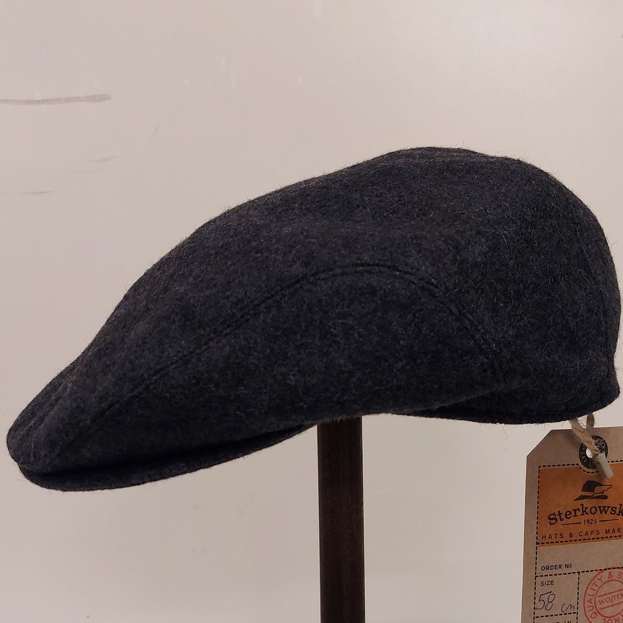 Wool Cloth Classic Flat Cap Ivy League 