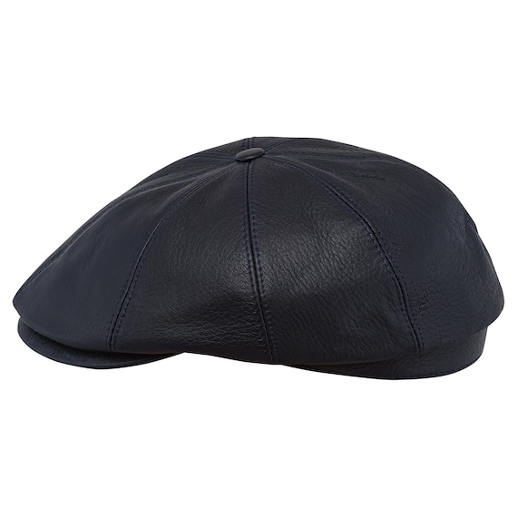 Las mejores ofertas en Gorra Plana Para Hombre Negro Talla 7 1/2