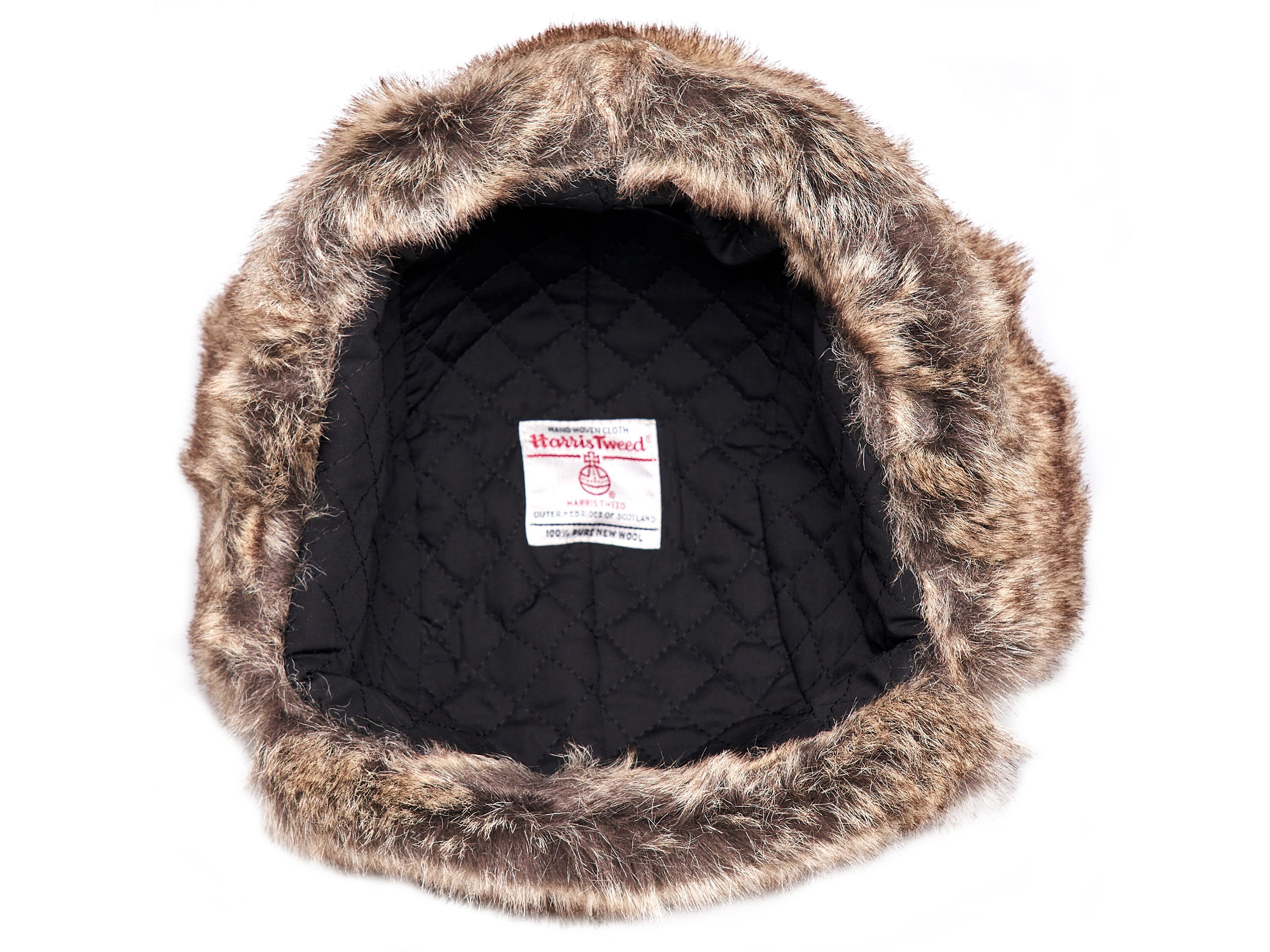 LUMBERJACK Harris Tweed フライトキャップ グレー Sterkowski フライトキャップ 帽子 秋 冬 メンズ 飛行帽