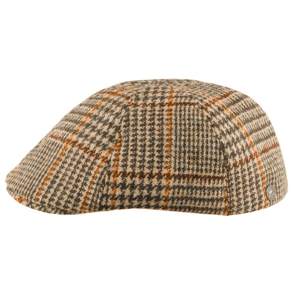 tweed duckbill cap