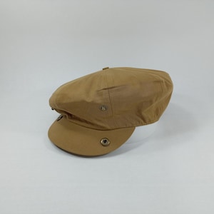 SALE!-VIGO 59cm Limited Edition 8 Panels Newsboy Peaky Cap Bandit Hooligan Ivy Hat Retro Gangster Summer Spring Lightweight Cotton YELLOW